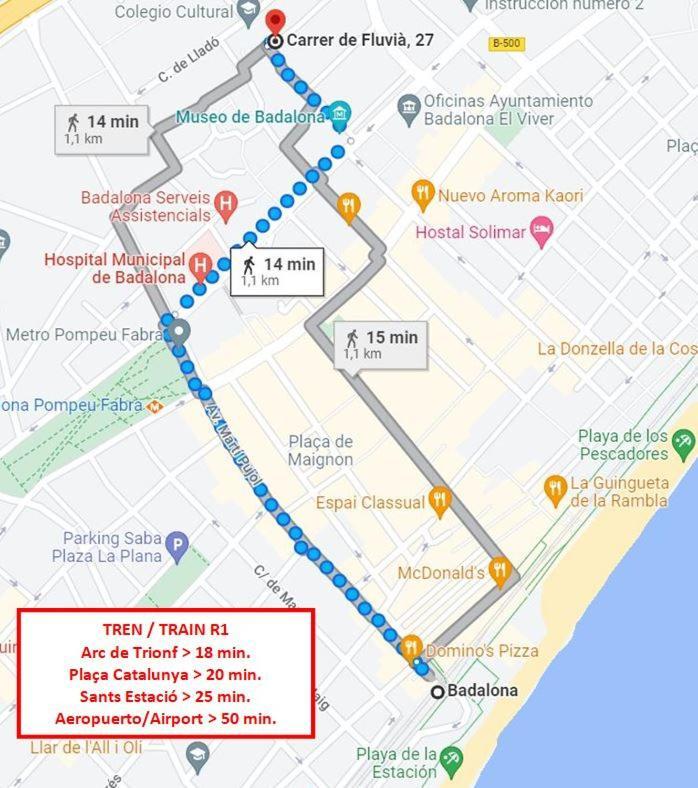 Casabala - Near The Beach And Barcelona Center Μπαδαλόνα Εξωτερικό φωτογραφία